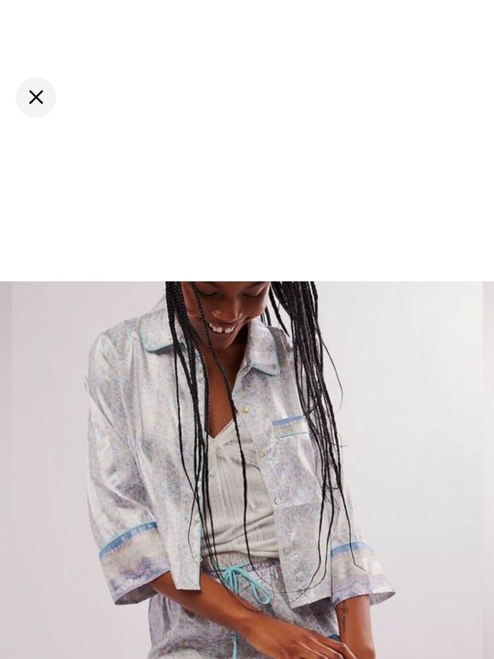 Intimately Free People | L | Pillow Talk PJ Set size large free people silky pjs